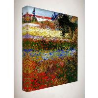 Kanvas Tablo - Van Gogh Tablolar Flowering Garden - VG11