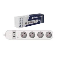 Hybrone Usb'li Dörtlü Akıllı Priz