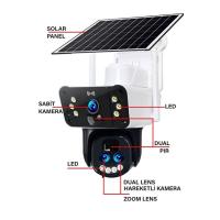 O-Kam 3950 Wifi Solar 10X Optik Zoom Ptz Kamera