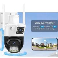 O-Kam 6015 Çift Lens Wifi Ptz Kamera - Adaptör Hediyeli