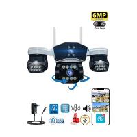 O-Kam 8080 Çift Lens Wifi Ptz Kamera - Adaptör Hediyeli