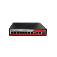 ZTECH ZR-1108 Poe Switch 8 Port