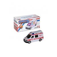 Sesli 3d Işıklı Ambulans Arabası Oyuncak KRD-89-1189